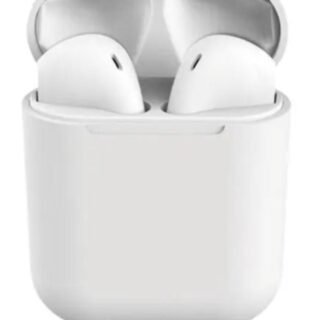 Original i12 Tws Touch Sensor Airpods_ / Earphones With Charging Case Dock For All Mobiles - White